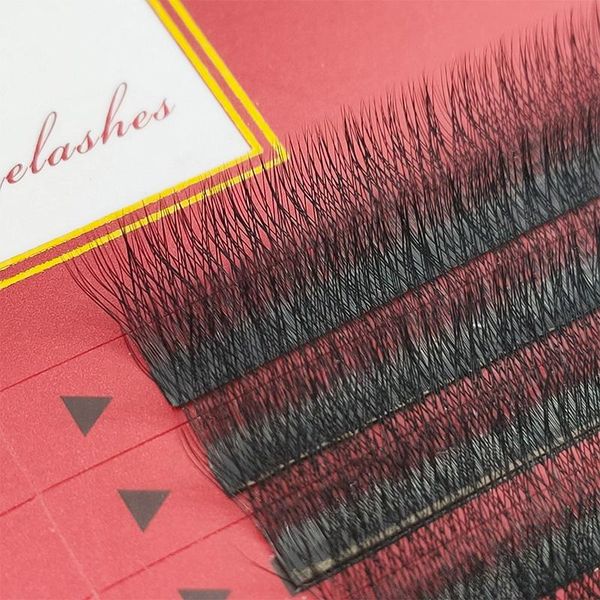 

false eyelashes three grafted camellia high-quality yy c-curved clover beauty tool