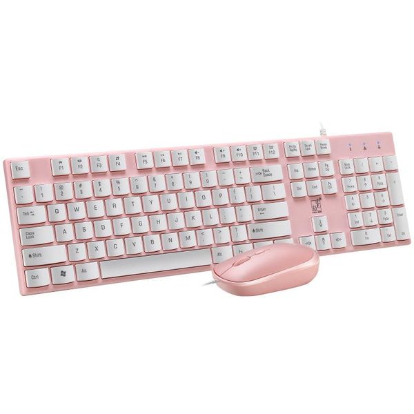 

keyboard mouse combos wired and set office gaming home ergonomic for lappc