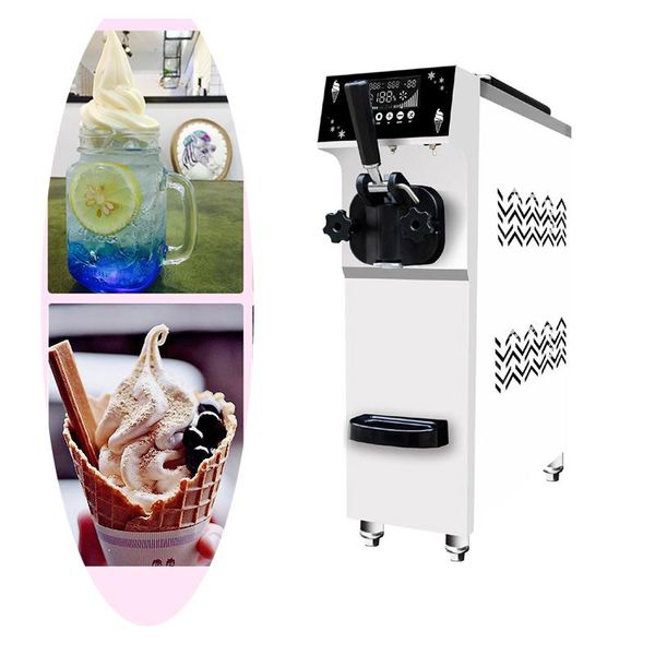 

ice cream making machine commercial single head maker for stainless steel large output soft vending