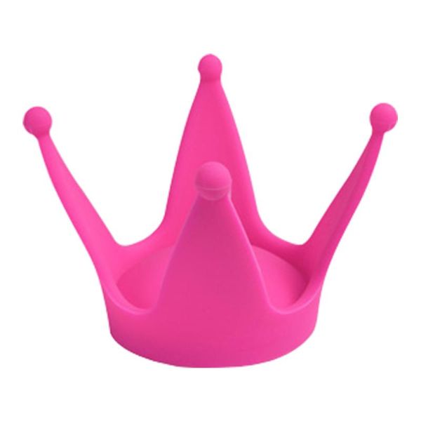 

motorcycle helmets cute soft silicone crown shape headwear sucker helmet decor corner electric car suction cup horns universal children