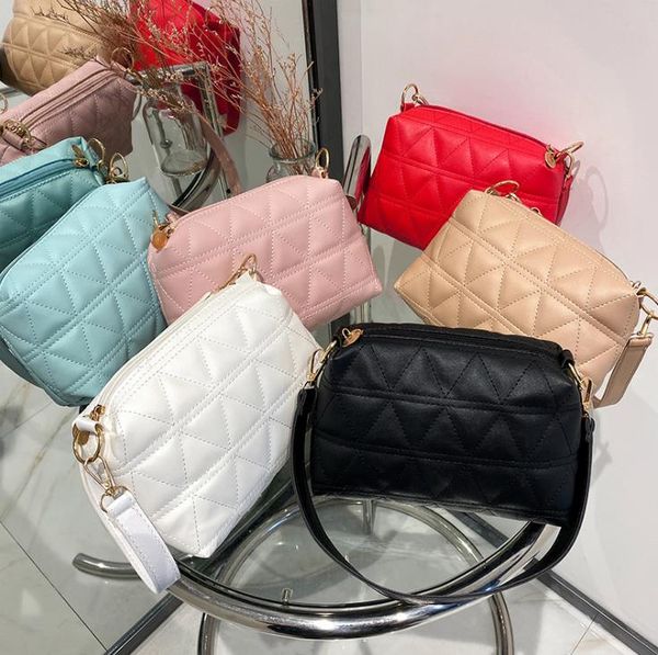 

female bags rhombic fashion niche design one-shoulder messenger bag