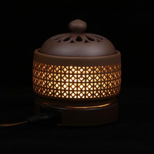 

fragrance lamps 1 set temperature adjusting heating incense holder practical electric censers
