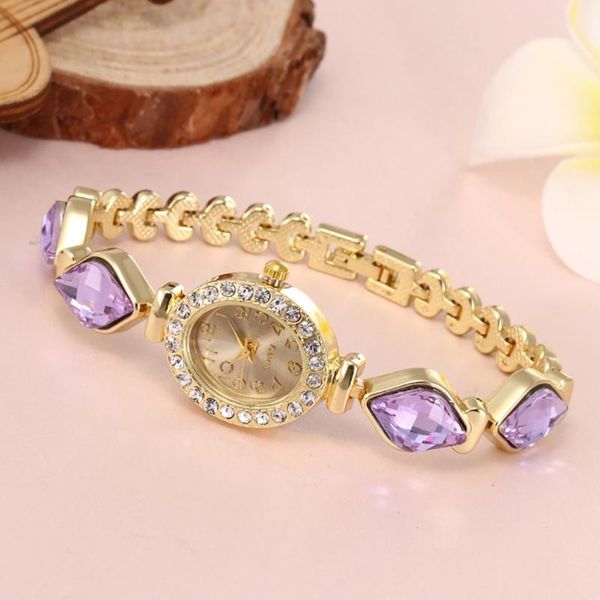 

wristwatches watch for women stylish luxury female watches round full diamond bracelet analog quartz movement wristwatch f3, Slivery;brown