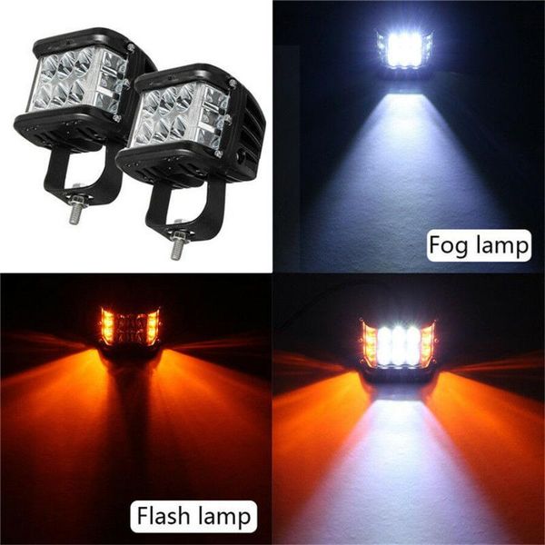 

working light 45w work combo dc10-48v shooter white+red 1 pcs 12led