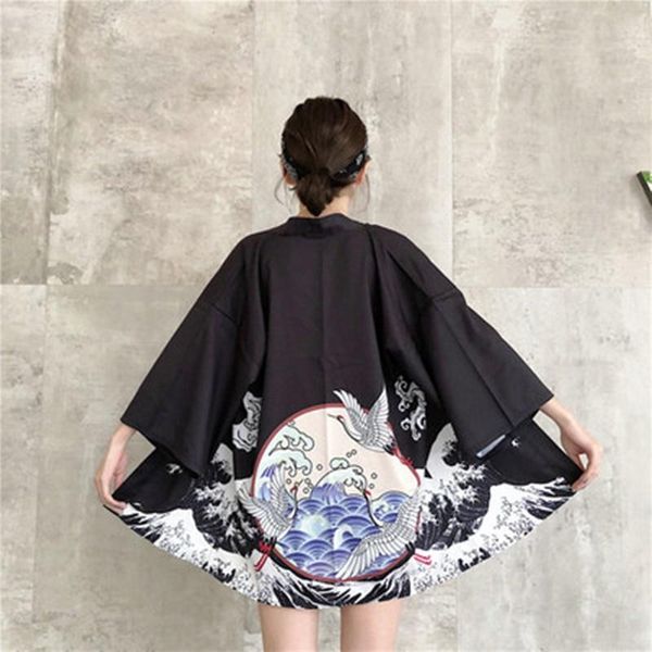 

ethnic clothing japanese streetwear women kimono yukata cosplay clothes traditional kimonos haori women's 31308, Red