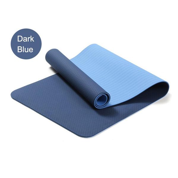 

yoga mats thicken mat anti-slip sport pad odorless for fitness pilates exercise tpe 6mm sep99
