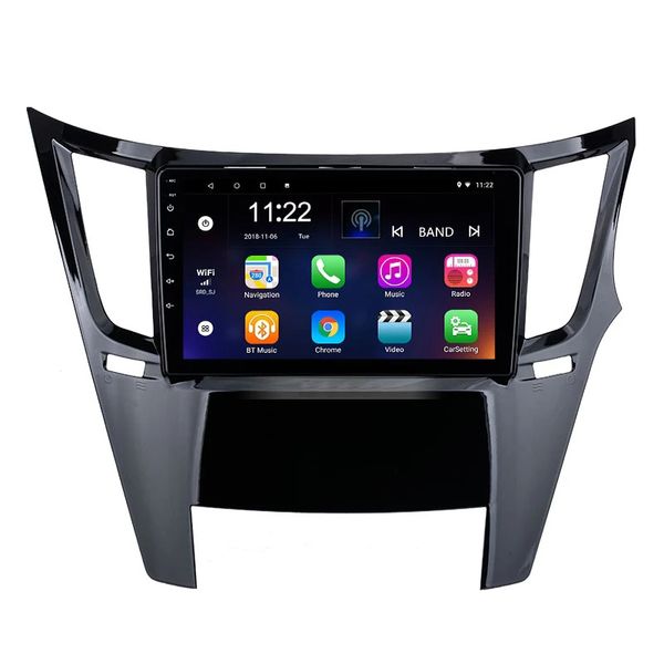 2Din Android 10.0 IPS Araba DVD Radyo GPS Stereo Multimedya Oyuncu Ünitesi Subaru Outback RhD Destek OBD2 RAM 2GB ROM 32 GB