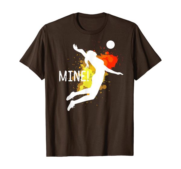 

Volleyball Mine! Design For Women and Girls Design T-Shirt, Mainly pictures