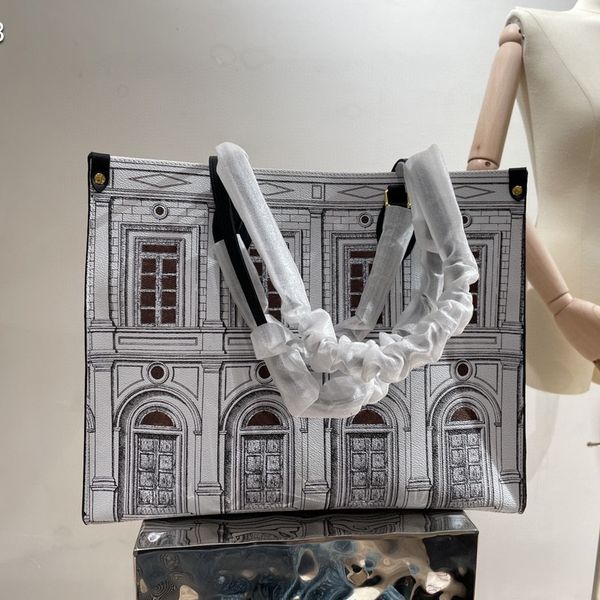 

fashion women shopping bags handbags designers totes bag graffiti wallet