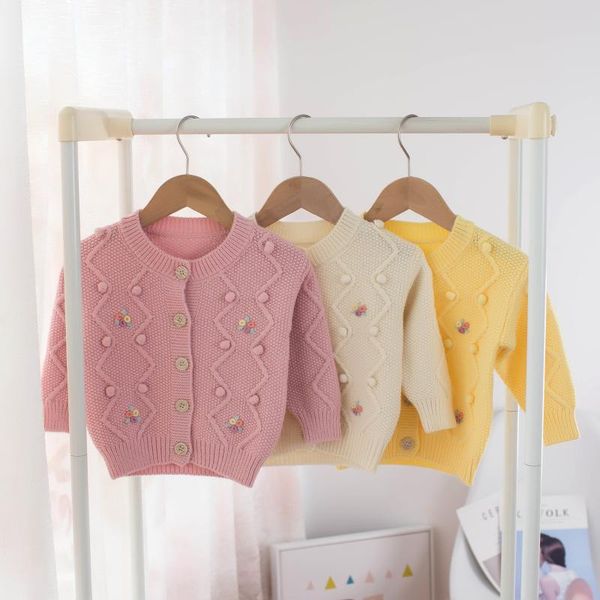 

pullover 2021autumn winter baby girls sweater knit, Blue