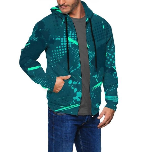 

men's hoodies & sweatshirts plus size zip hoodie4, Black