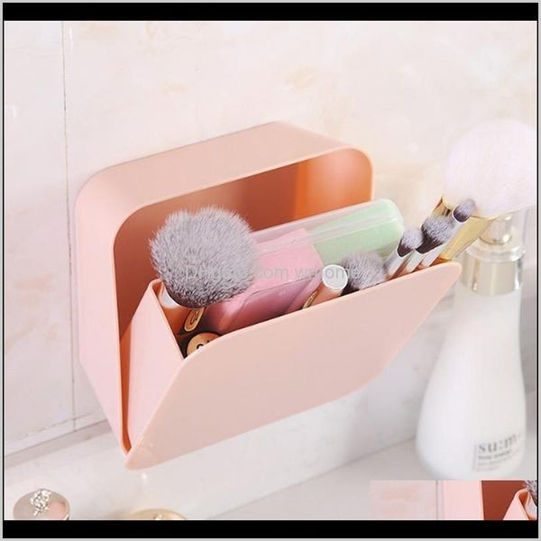 Housekeeping Organisation Home Gardenkosmetische Behälter Halter Make-up Schmuck Organizer Box Make-up für Kosmetik Aufbewahrungskoffer Lippenstift Sonne