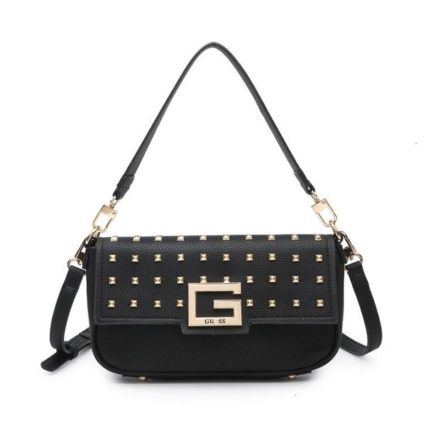 

new gu & ess women's messenger single shoulder bag rivet