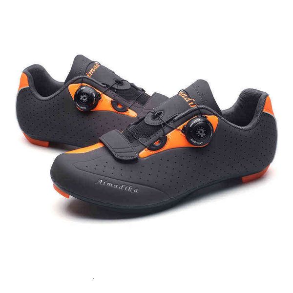 

amadica bicycle shoes men's breathable self-locking mountain road cycling