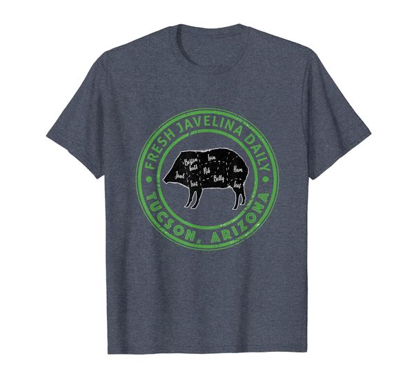 

fresh javelina daily tucson arizona souvenir t-shirt, White;black
