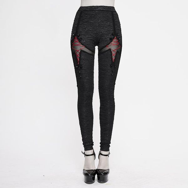 

women's leggings women high waist skinny thin trousers punk black pencil pants