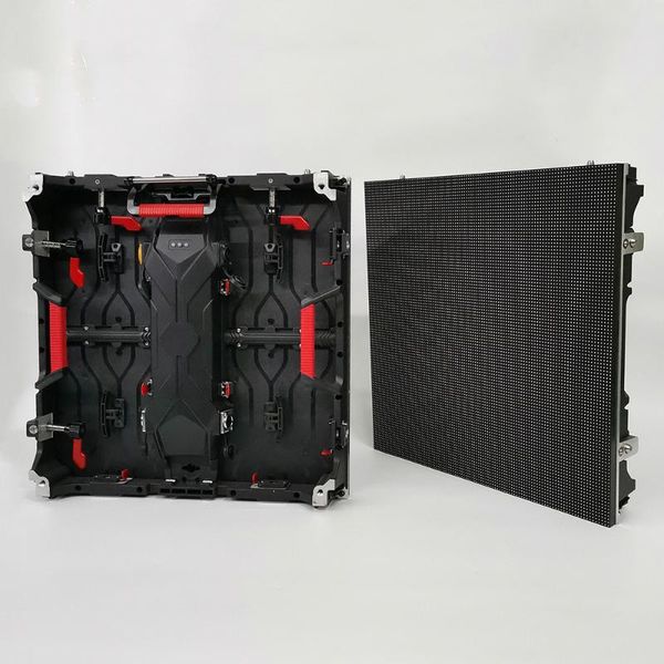 

indoor full-color high-definition led display panel p4.81, wedding stage screen factory custom, front and rear maintenance