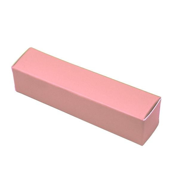 50 pçs / lote Lip Balm tubo embalagem caixa caixa batom tubo diy caixa de embalagem rosa papel kraft presente decoração caixas 210326