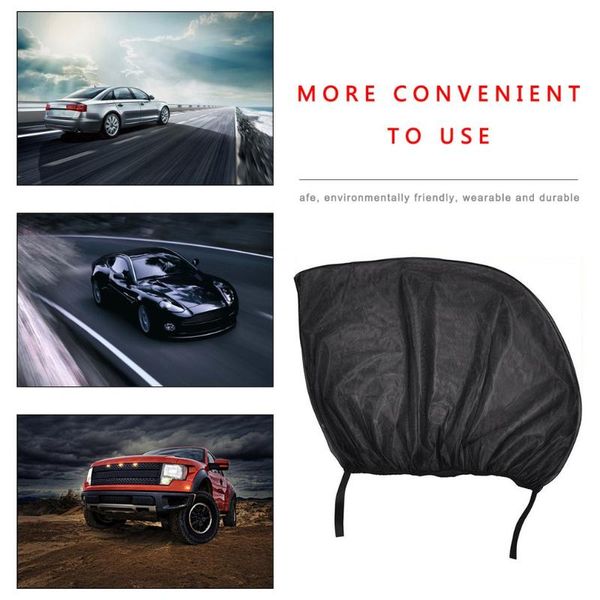 

car sunshade 4pcs/set sun shade uv protection curtain window side mesh visor summer film