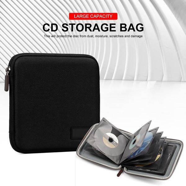 

car organizer cd dvd storage bag case holder portable early childhood education game wallet for stowing tidying
