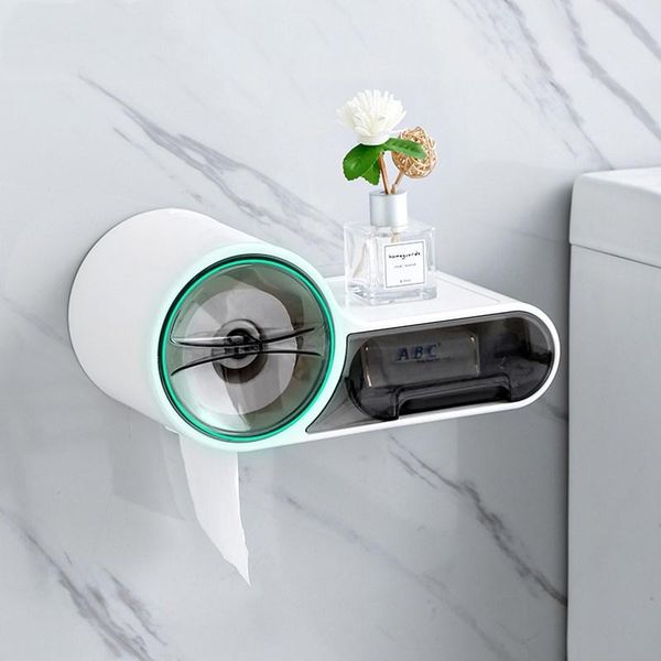 

toilet paper holders oneup waterproof dispenser holder bathroom tissue box wall roll storage accessories