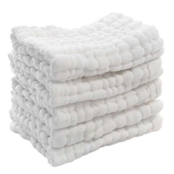 

cloth diapers 5 pack cotton baby diaper washable 9-layer anti-red bubaby pad