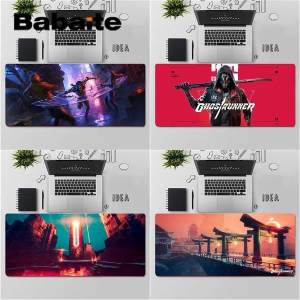 

mouse pads & wrist rests babaite ghostrunner unique deskpad game mousepad large keyboards mat