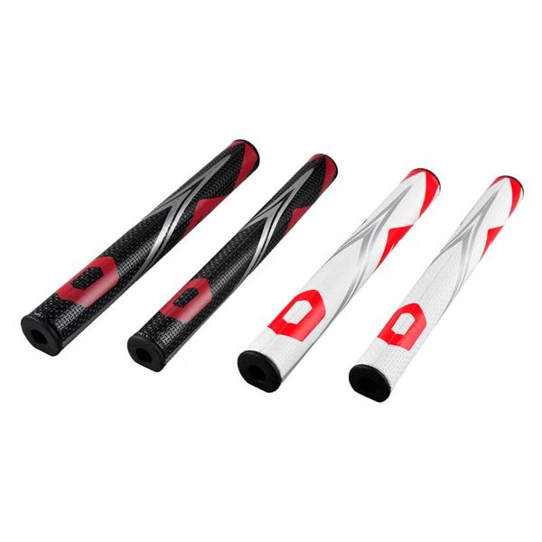 

complete set of clubs glued ultra-light pu putter neutral golf grips 2.0 3.0 unique design black/white