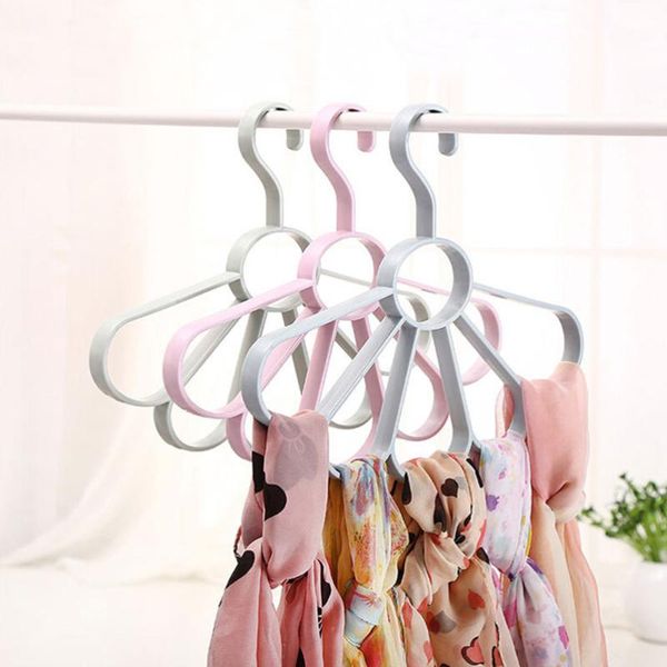 

hangers & racks multifunctional scarf rack sector belt hanger fan-shaped tie storage holder (nordic blue)