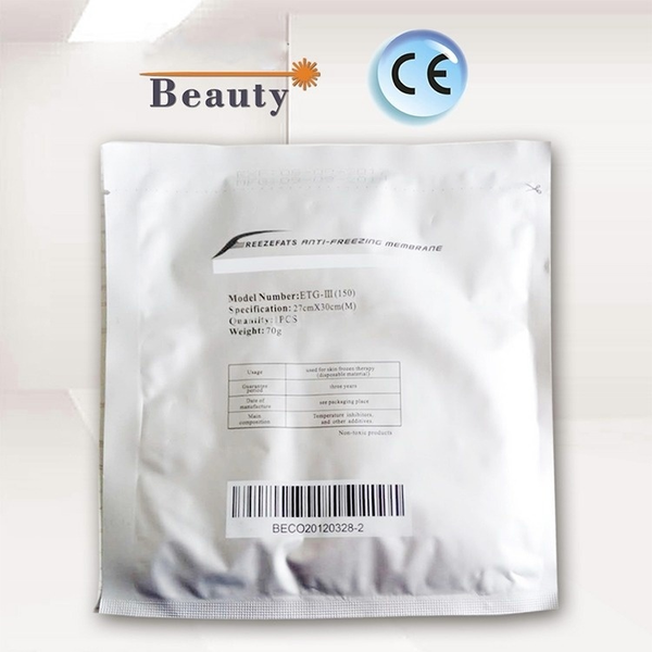 

new loading anti e membrane for cold slimming antie membrane cryo pad for cryolipolysis dhl #013