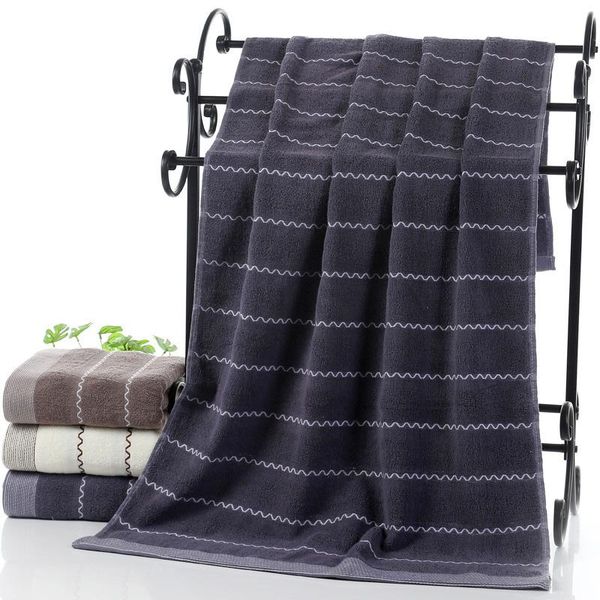 

towel premium stripe cotton bath towels for face bathroom shower super absorbent thick gift quick dry home