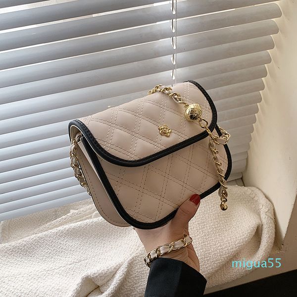 

simple temperament diamond ball one shoulder crossbody bag