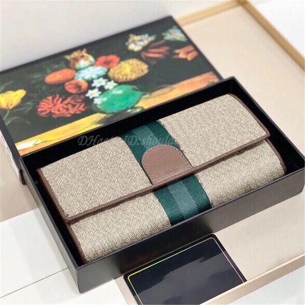 

2021 famous purse chromatic stripe inside zipper pocket clutch bag artwork letters handbags women fashion designer bags luxury wallet