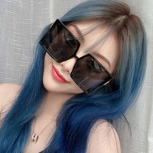 

sunglasses 2021 trendy street style round face to make big thin-looked women's fashionable retro men's, White;black