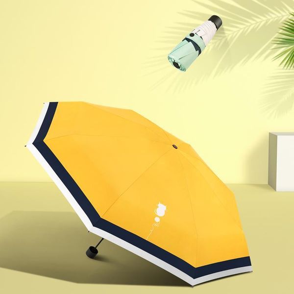 

umbrellas ultralight sun umbrella compact and portable 50% sunshade uv pocket folding1