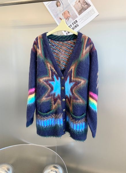 

autumn and winter new knitted cardigan, White