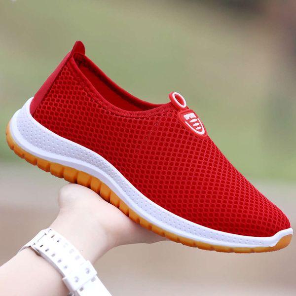 

Sales shoes soled soft Casual of women's summer net breathable casual flat middle-aged and elderly mesh G589 0HIR ENC9 U981 L910, Women's net