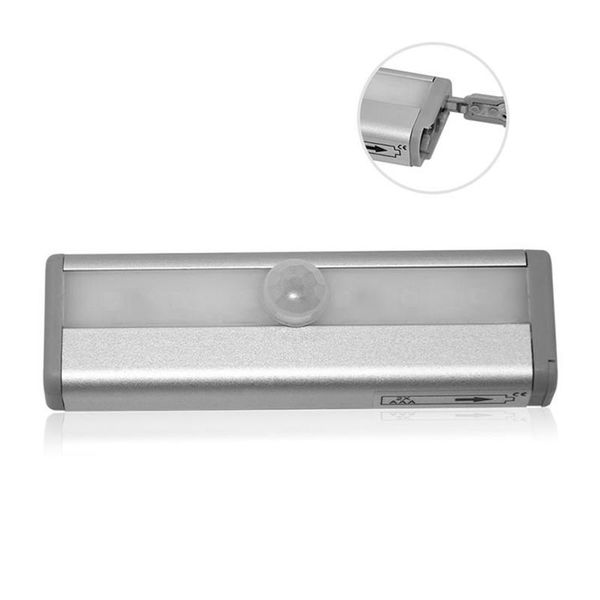 

wireless led cabinet lights motion sensor night light with magnetic strip andf889