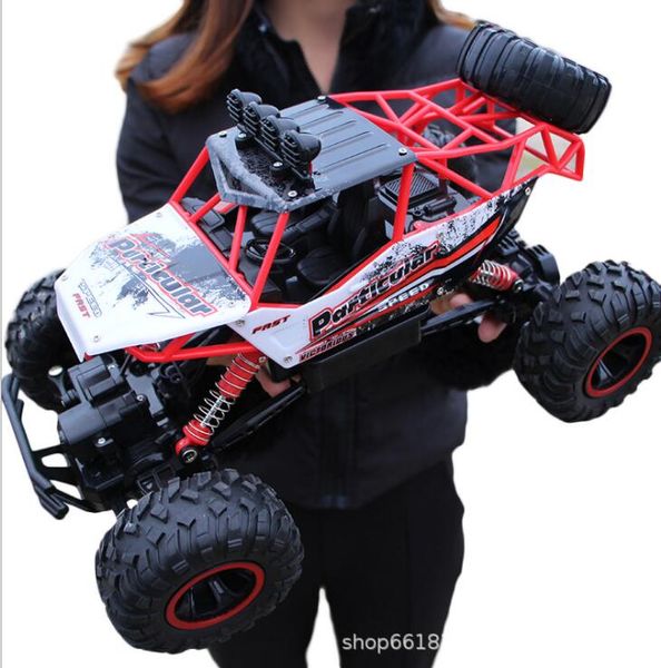 

super large alloy climbing mountain bigfoot fourwheel drive remote control toy model offroad vehicle rock climbing car childrens remote c