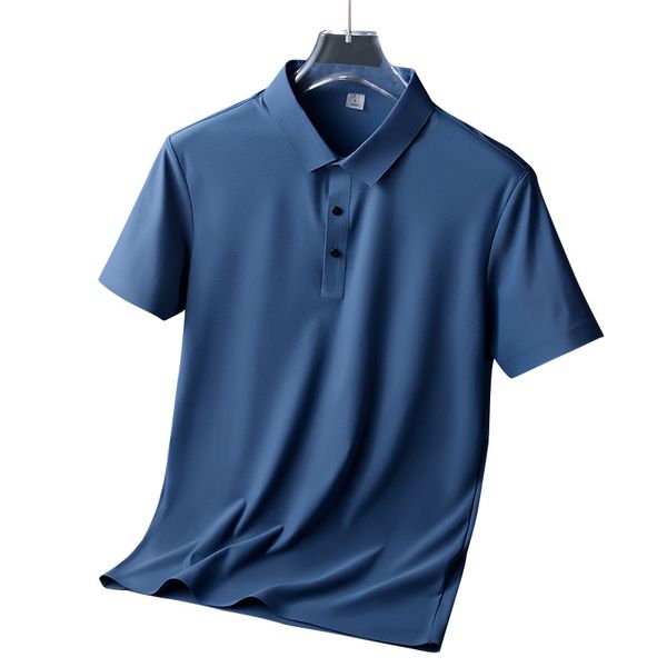 Yaz Erkekler Polo Gömlek Hızlı Kuru erkek Rahat Buzlu Pamuk Kısa Kollu Yüksek Hacimli Polos Gömlek Zırh Sıkıştırma Elmas Tedarik Golf Çift 3D Baskı Spor Tank Top