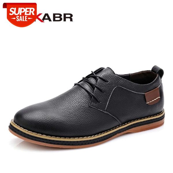 

dekabr men flats casual new genuine leather flat shoes men oxford fashion lace up dress shoes work shoe sapatos #r79k