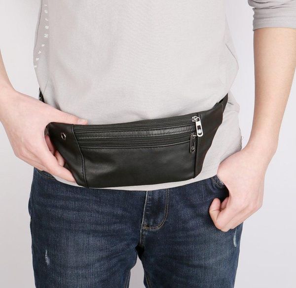 

waist bags men's bodypack sports outdoor running cycling mobile phone coin purse street fashion flow pu