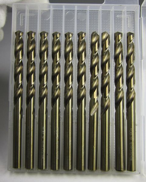 

professional drill bits wholesale 10pcs m35 twist metal high-precision hole processing hss-co 5% cobalt Ã¸ 1.5mm 2mm 2.5mm 3mm 3.2mm 4mm 5mm
