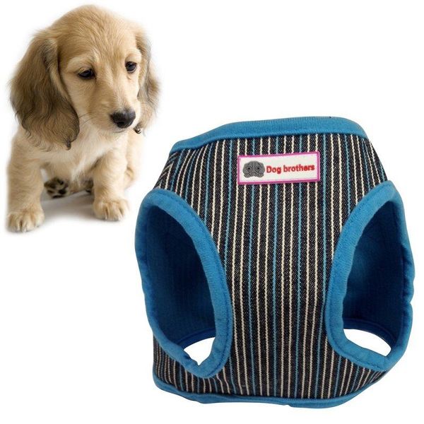 

dog collars & leashes adjustable soft breathable harness cat control nylon mesh vest for pet puppy chest strap