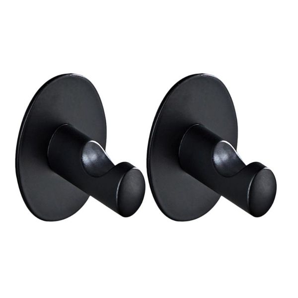 

hooks & rails 2pcs kitchen hanger punch coat multi function wall hanging hook