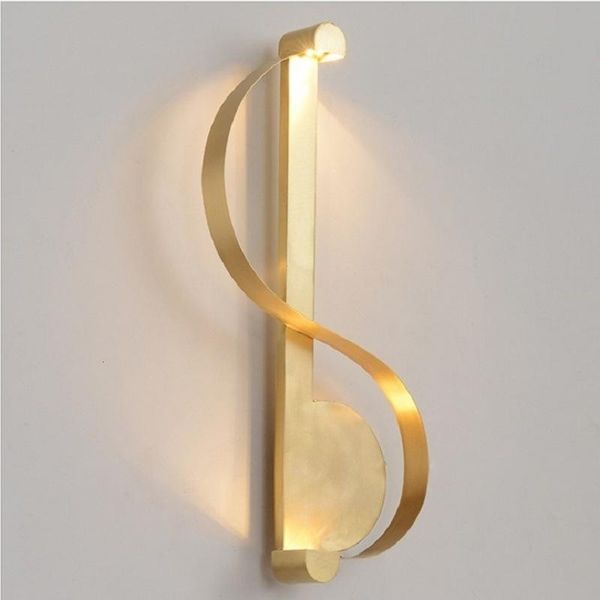 

wall lamp originality s type northern europe a living room aisle television background bedroom bedside golden