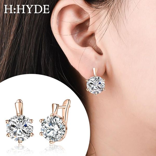 

stud h:hyde fashion earrings for vintage colorful crystal rhinestones statement wedding jewelry women, Golden;silver