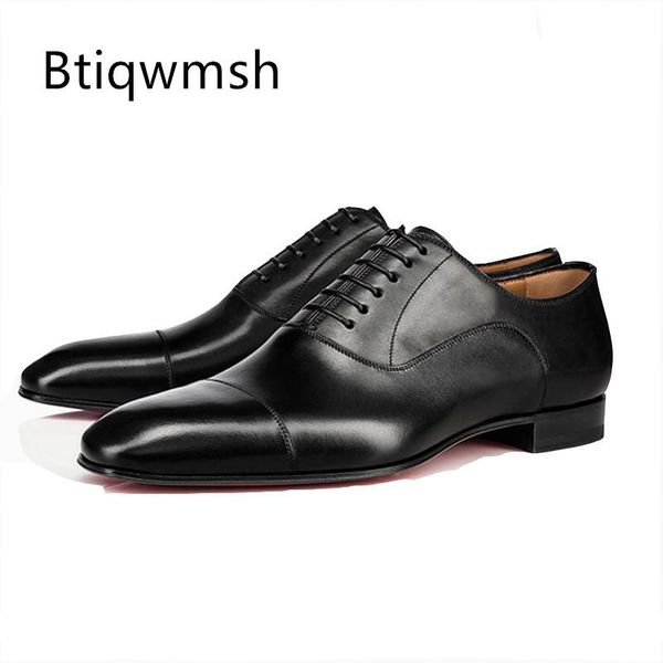 

british style shoes men pointed toe black soft real leather low heels male classic oxfords dress