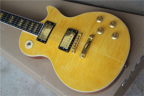 

oem guitar store brand flame electric guitar with factory direct price