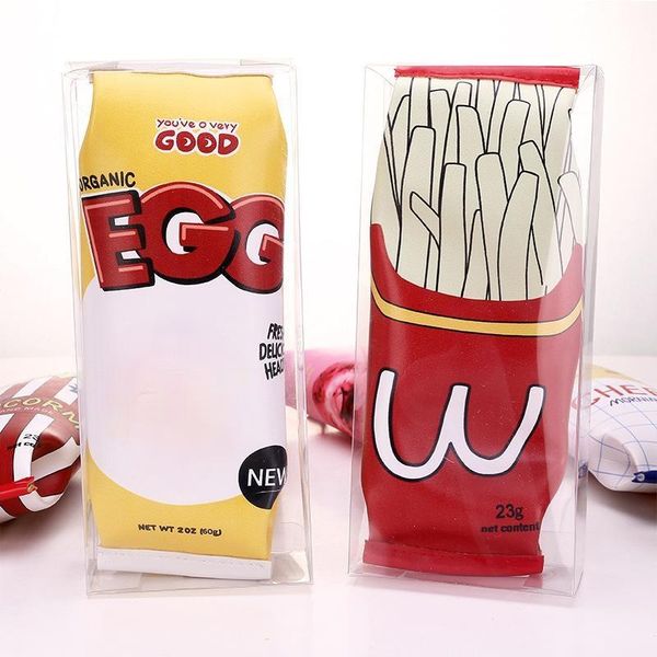 

pencil bags stationery box simulation fun snack bag student large capacity